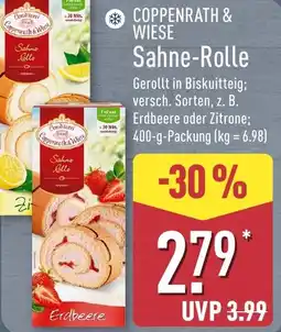 Aldi Nord COPPENRATH & WIESE Sahne-Rolle Angebot