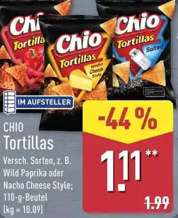 Aldi Nord CHIO Tortillas Angebot
