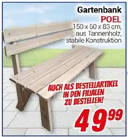 CENTERSHOP Gartenbank POEL Angebot