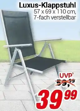 CENTERSHOP Luxus-Klappstuhl Angebot