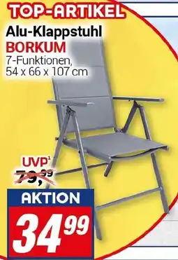CENTERSHOP Alu-Klappstuhl BORKUM Angebot