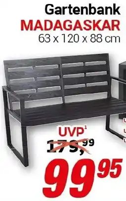 CENTERSHOP Gartenbank MADAGASKAR Angebot