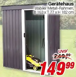 CENTERSHOP Gerätehaus Angebot