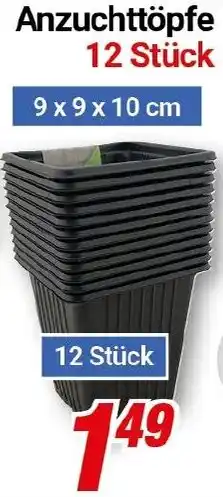 CENTERSHOP Anzuchttöpfe Angebot