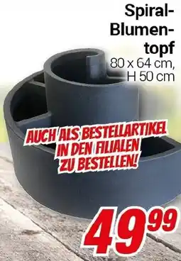 CENTERSHOP Spiral Blumentopf Angebot