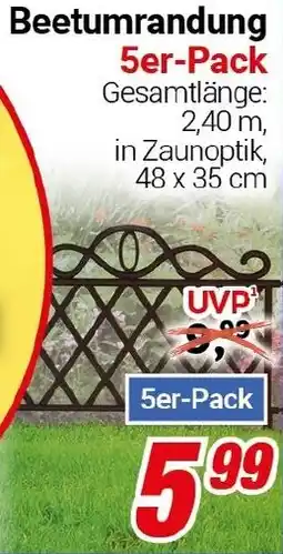 CENTERSHOP Beetumrandung Angebot