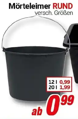 CENTERSHOP Mörteleimer RUND Angebot