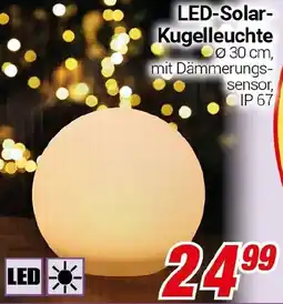 CENTERSHOP LED-Solar Kugelleuchte Angebot