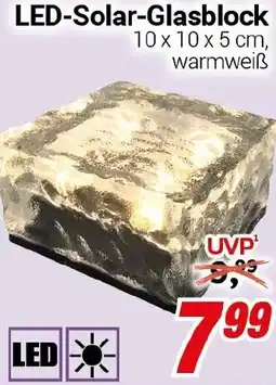 CENTERSHOP LED-Solar-Glasblock Angebot