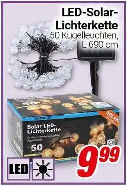 CENTERSHOP LED-Solar Lichterkette Angebot