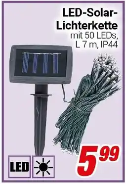 CENTERSHOP LED-Solar Lichterkette Angebot