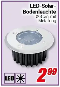 CENTERSHOP LED-Solar Bodenleuchte Angebot
