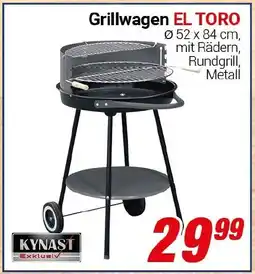 CENTERSHOP KYNAST Grillwagen EL TORO Angebot