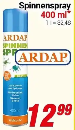 CENTERSHOP ARDAP Spinnenspray Angebot
