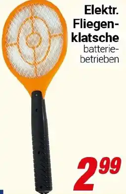 CENTERSHOP Elektr. Fliegenklatsche Angebot