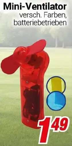 CENTERSHOP Mini-Ventilator Angebot