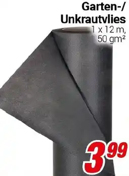 CENTERSHOP Garten-/ Unkrautvlies Angebot