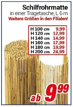 CENTERSHOP Schilfrohrmatte Angebot