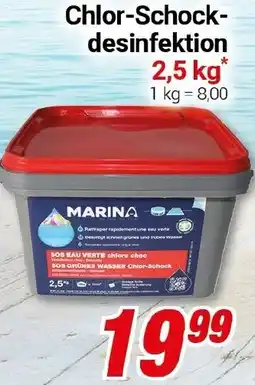 CENTERSHOP Marina Chlor-Schockdesinfektion Angebot