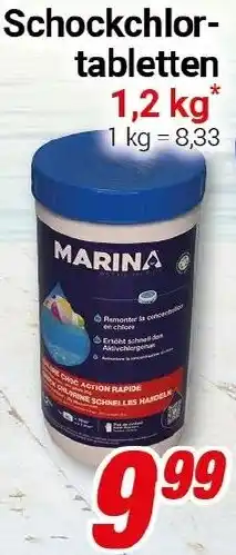CENTERSHOP Marina Schockchlortabletten Angebot
