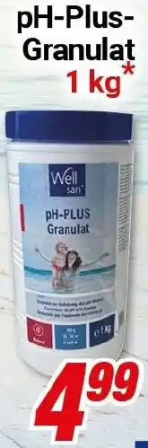 CENTERSHOP Well san pH-Plus Granulat Angebot