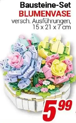 CENTERSHOP Bausteine-Set BLUMENVASE Angebot