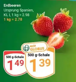 Globus Erdbeeren Angebot