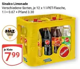 Globus Sinalco Limonade Angebot