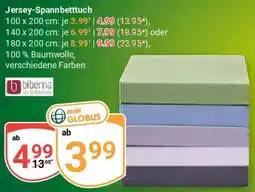 Globus Jersey-Spannbetttuch Angebot