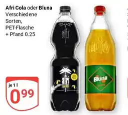 Globus Afri Cola oder Bluna Angebot