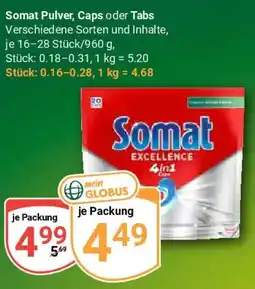 Globus Somat Pulver, Caps oder Tabs Angebot