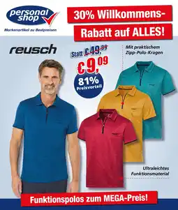 PersonalShop reusch Funktionspolos Angebot