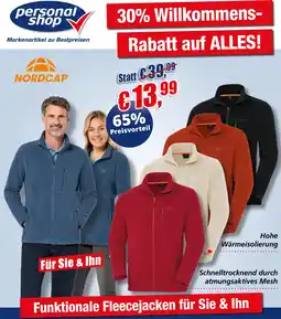 PersonalShop NORDCAP Funktionale Fleecejacke Angebot