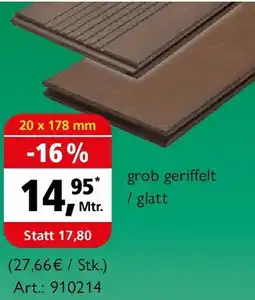 Holz Possling Terrassendiele Bambus X-treme Angebot