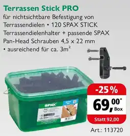 Holz Possling Terrassen Stick PRO Angebot