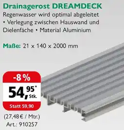 Holz Possling Drainagerost DREAMDECK Angebot