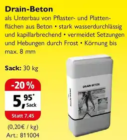 Holz Possling Drain-Beton Angebot