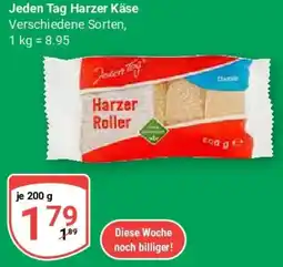 Globus Jeden Tag Harzer Käse Angebot
