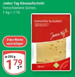 Globus Jeden Tag Käseaufschnitt Angebot
