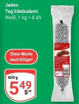 Globus Jeden Tag Edelsalami Angebot