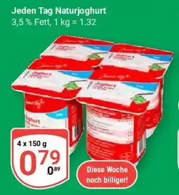 Globus Jeden Tag Naturjoghurt Angebot