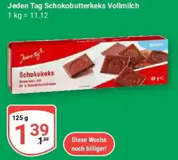 Globus Jeden Tag Schokobutterkeks Vollmilch Angebot