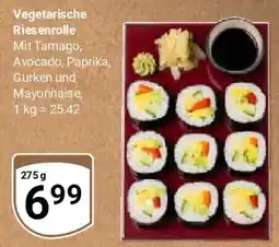 Globus Vegetarische Riesenrolle Angebot