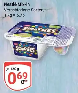 Globus Nestlé Mix-in Angebot