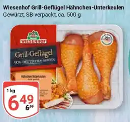 Globus Wiesenhof Grill-Geflügel Hähnchen-Unterkeulen Angebot