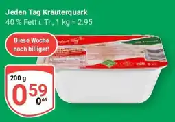 Globus Jeden Tag Kräuterquark Angebot
