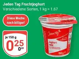 Globus Jeden Tag Fruchtjoghurt Angebot