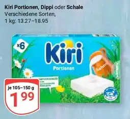 Globus Kiri Portionen, Dippi oder Schale Angebot