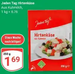 Globus Jeden Tag Hirtenkäse Angebot