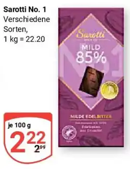 Globus Sarotti No. 1 Angebot